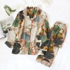 Satin Women's Pajamas Set