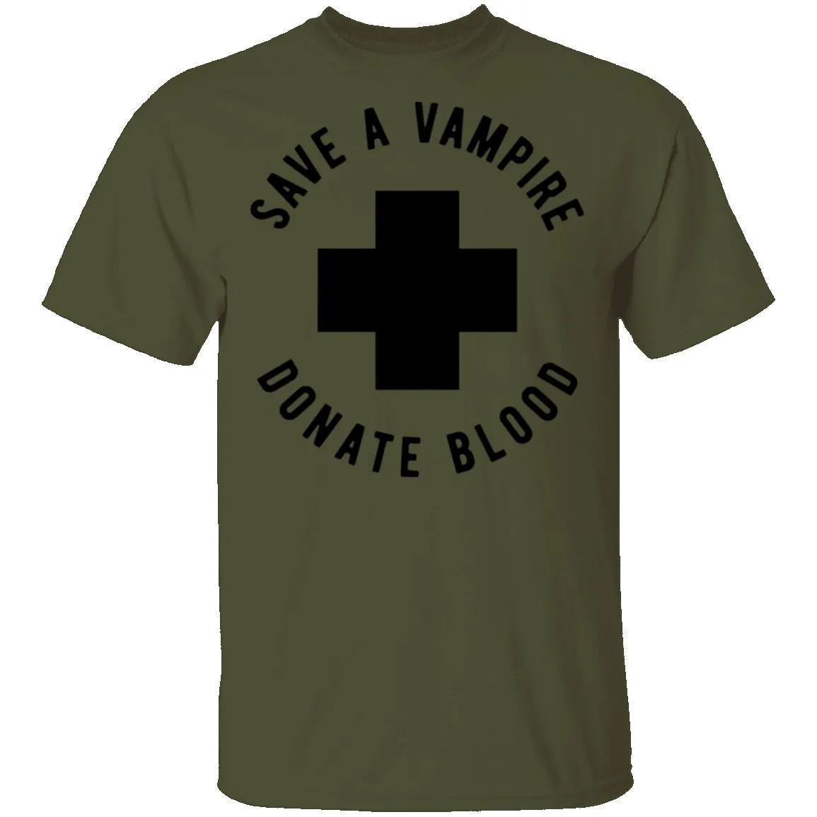 Save A Vampire Donate Blood T-Shirt