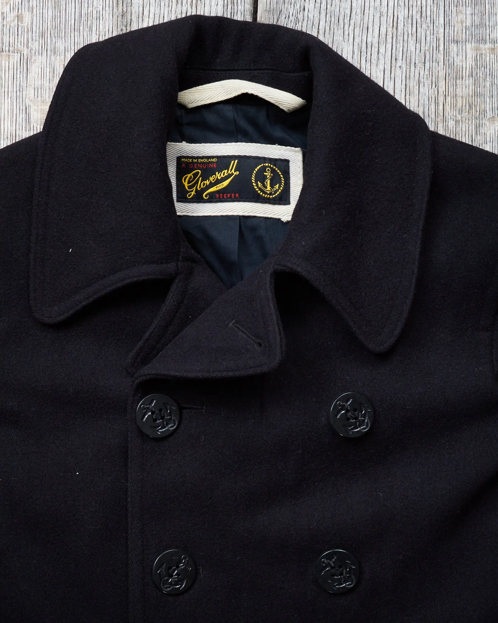 Second Hand Gloverall Peacoat Size US 34 / EU 44