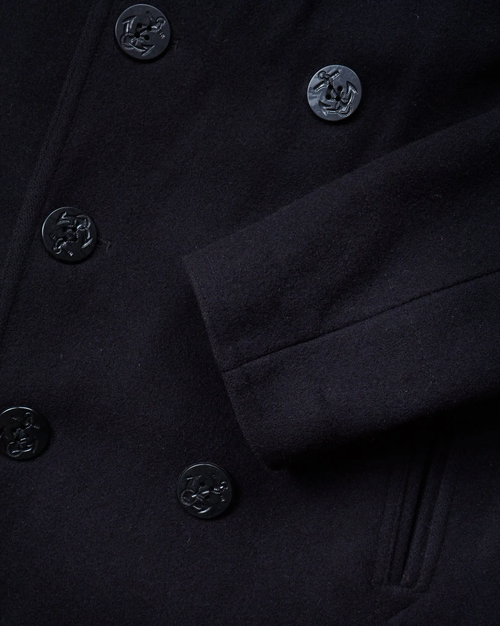 Second Hand Gloverall Peacoat Size US 34 / EU 44
