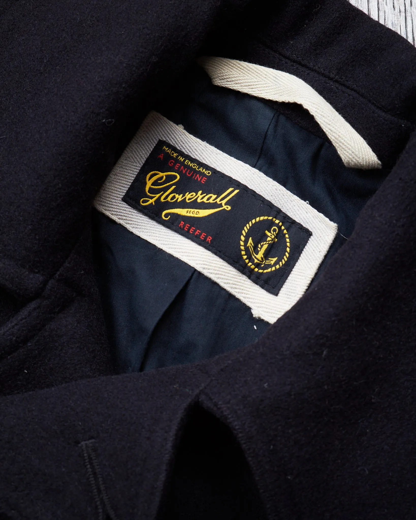 Second Hand Gloverall Peacoat Size US 34 / EU 44