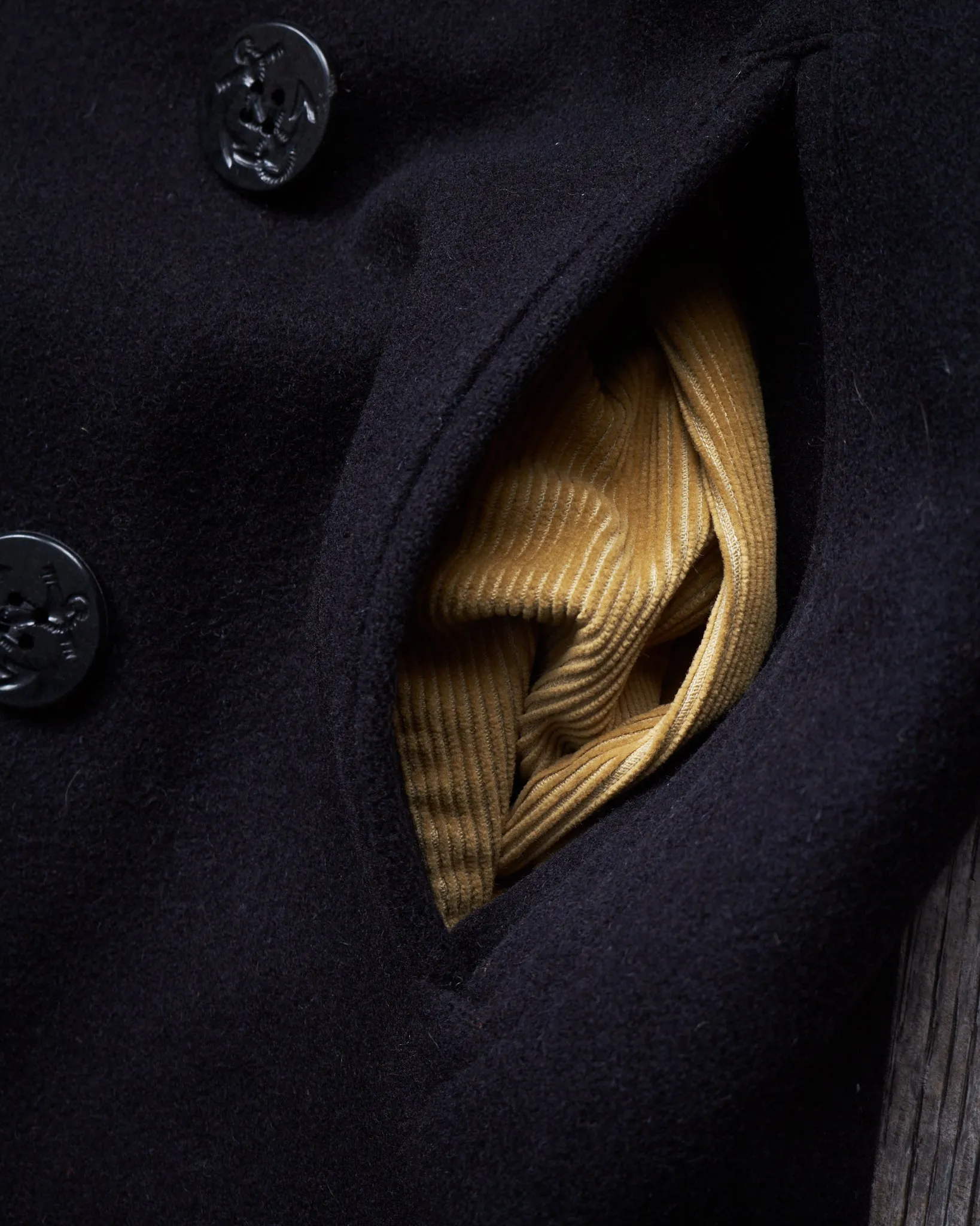 Second Hand Gloverall Peacoat Size US 34 / EU 44