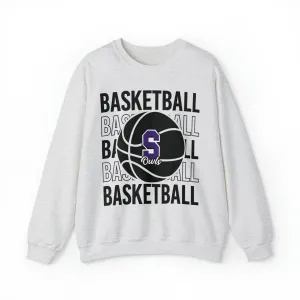 Seymour Owls Basketball Crewneck Sweatshirt