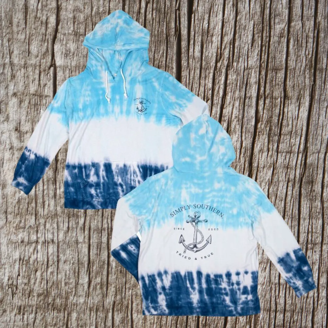 Simply Southern Pullover Super soft Summer Hoodie with Anchor