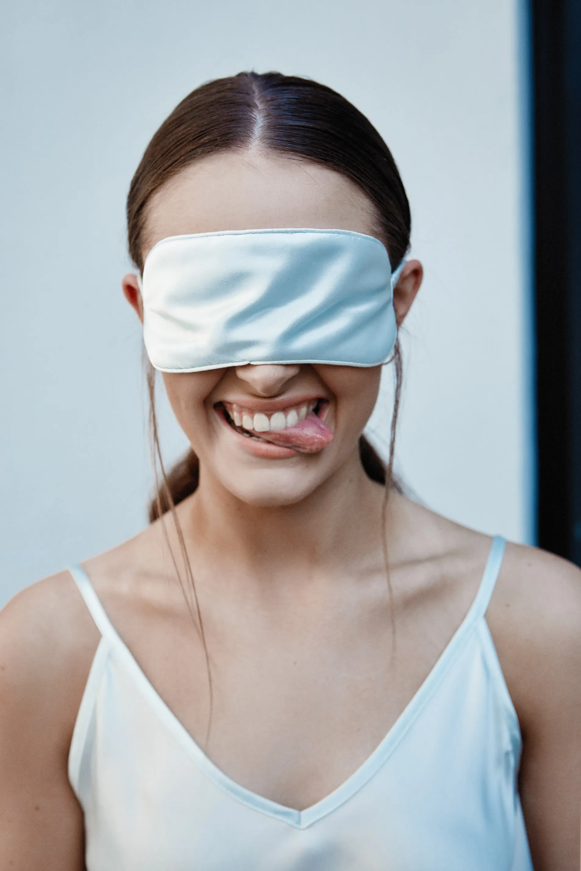 sleep mask, iceberg (sample)