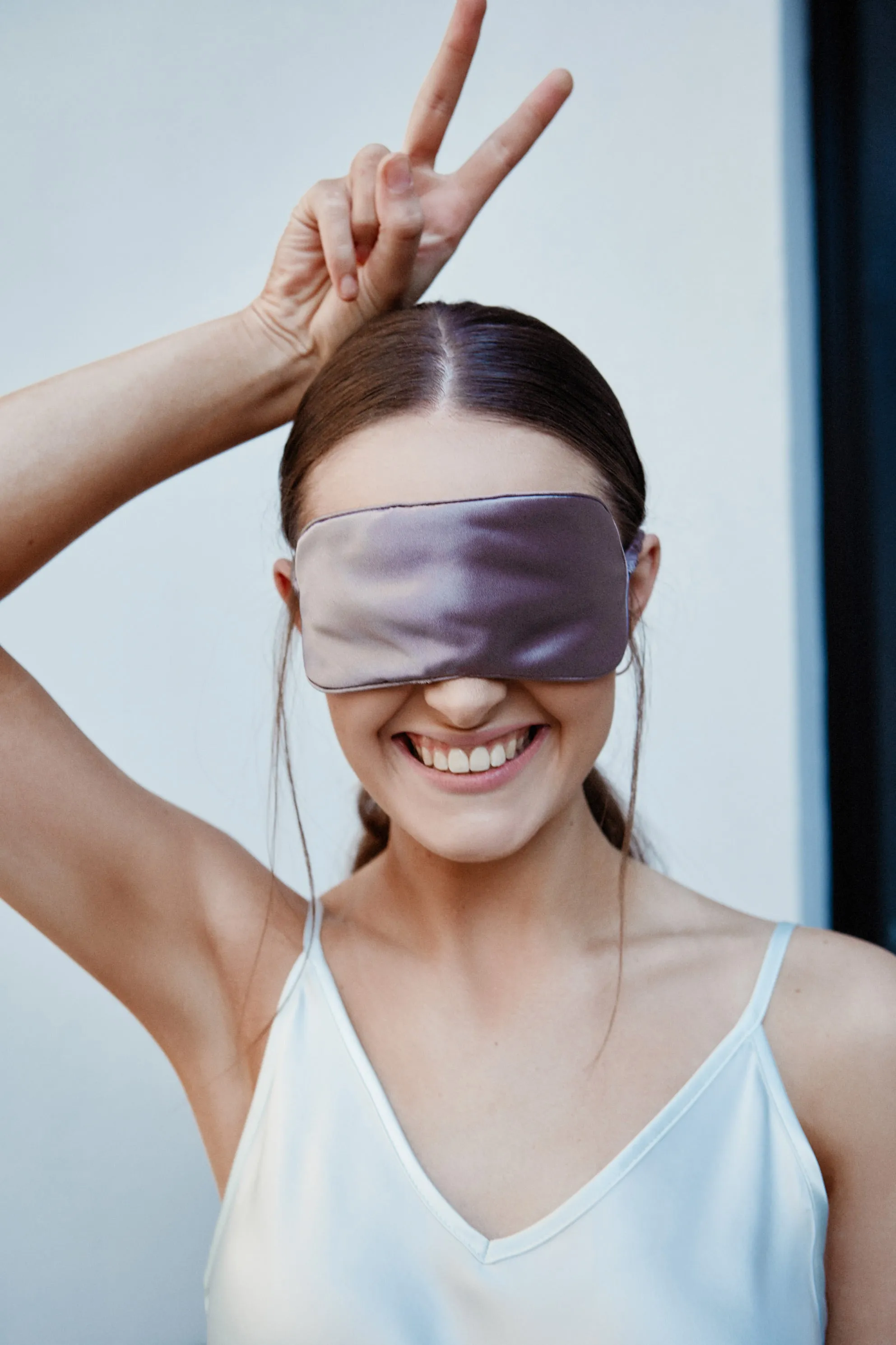 sleep mask, smoke