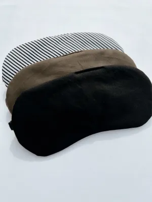 sleep mask, walnut
