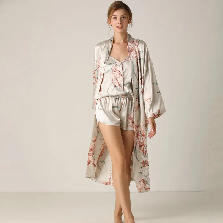 Soft Colours Floral Pajama Set