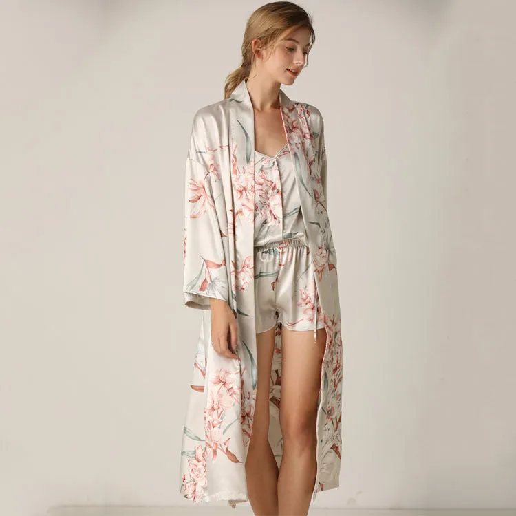 Soft Colours Floral Pajama Set