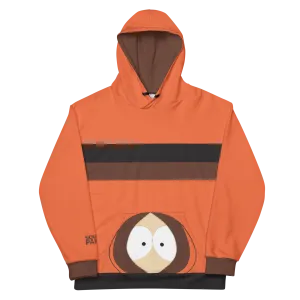South Park Kenny Color Block Unisex Hooded Sweatshirt
