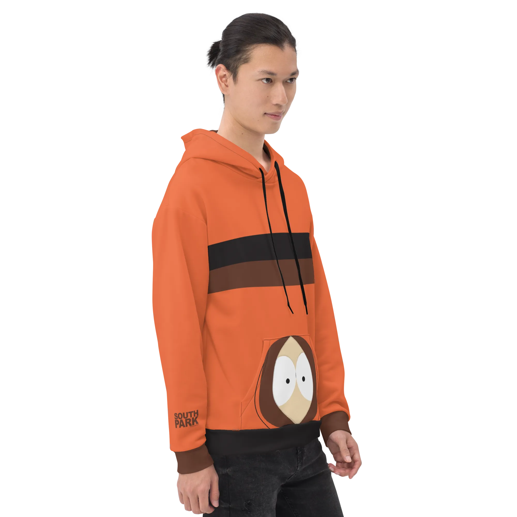 South Park Kenny Color Block Unisex Hooded Sweatshirt
