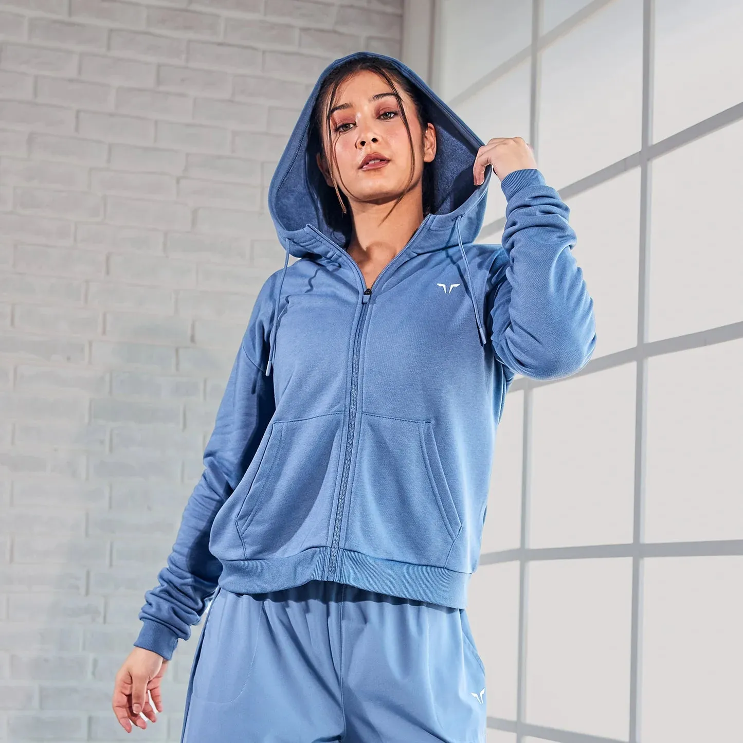 SQUATWOLF ESSENTIAL ZIP UP HOODIE