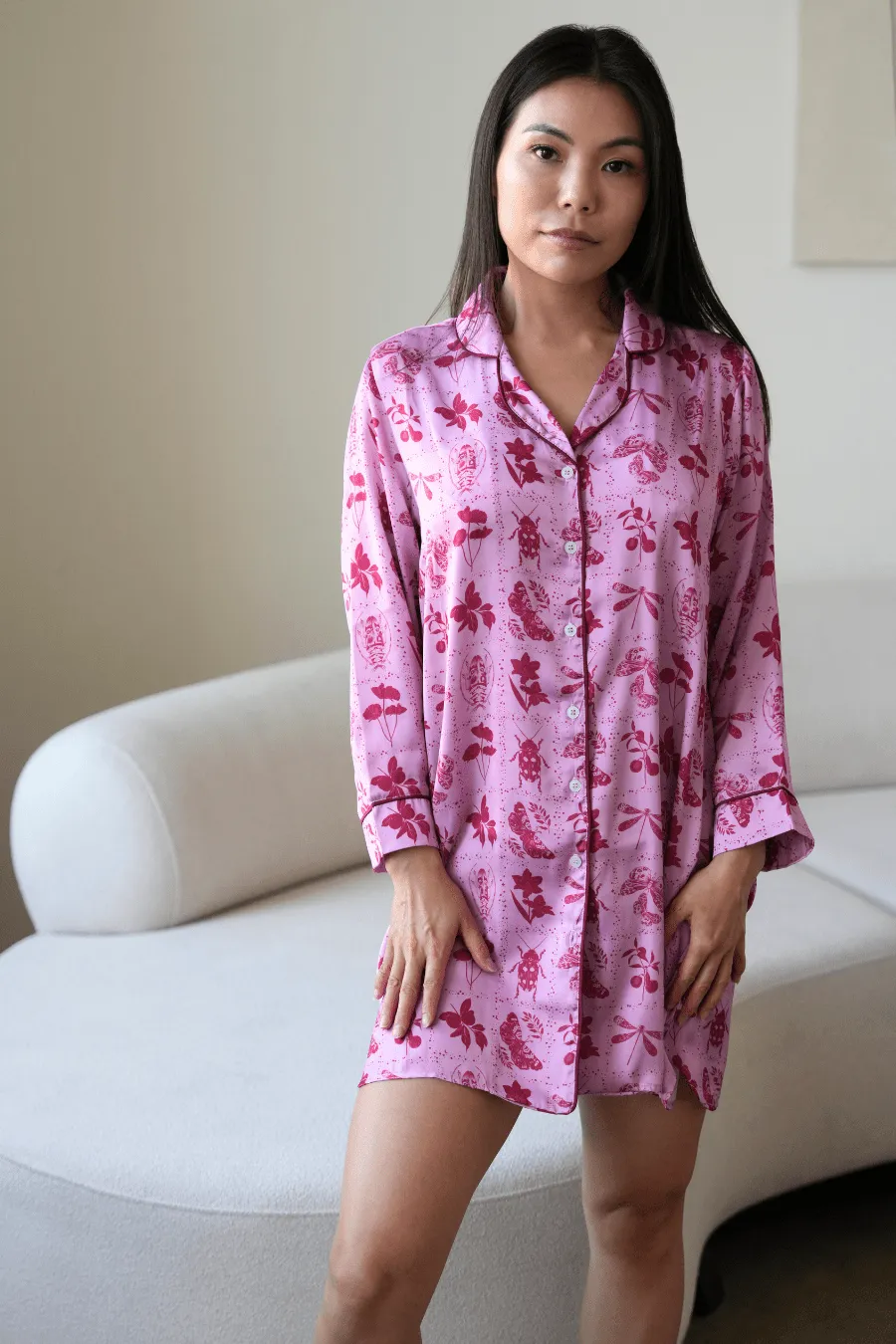 Stardust Sleepshirt - Pink