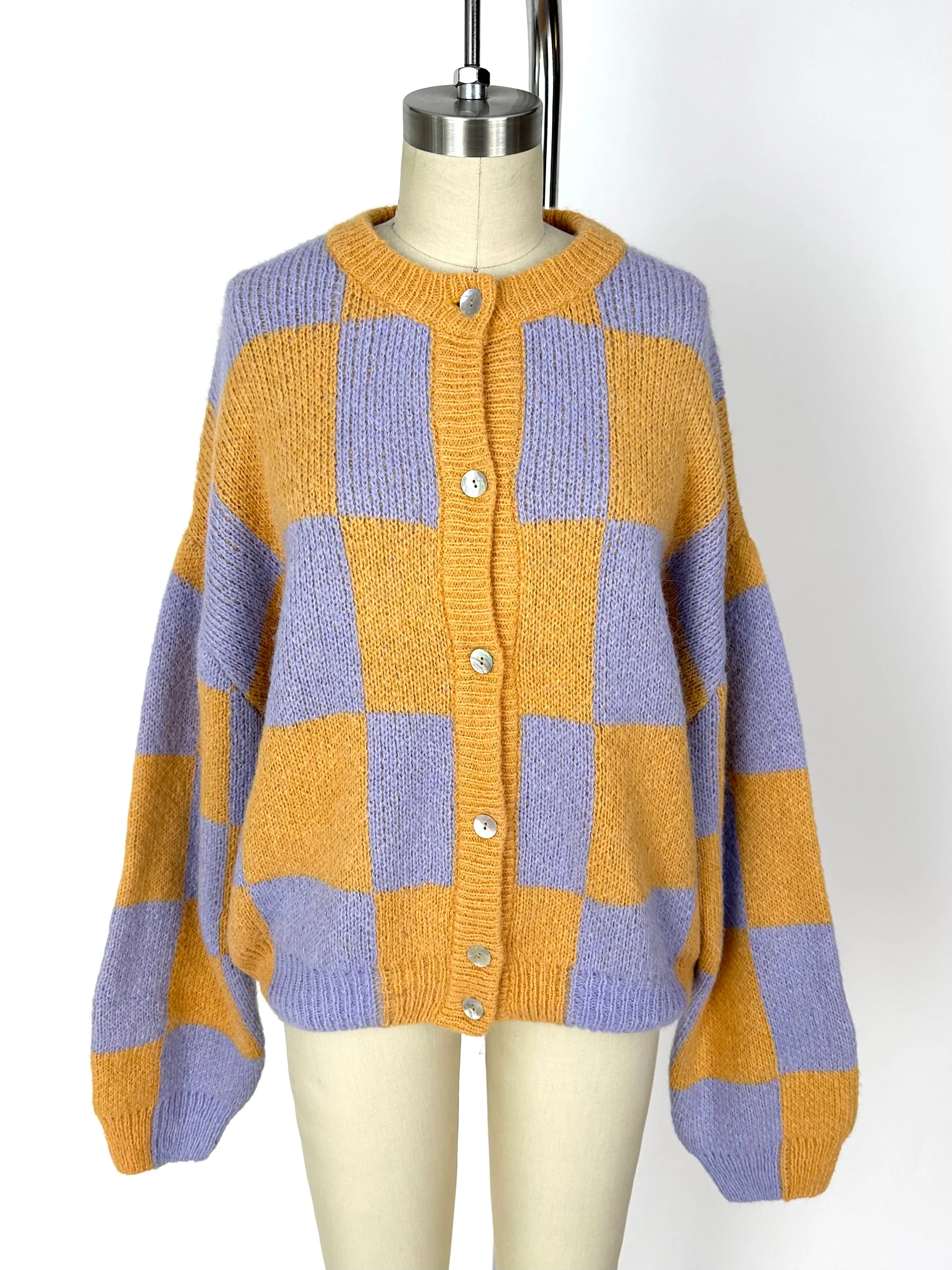 Stine Goya Sgamara Checked Cardigan