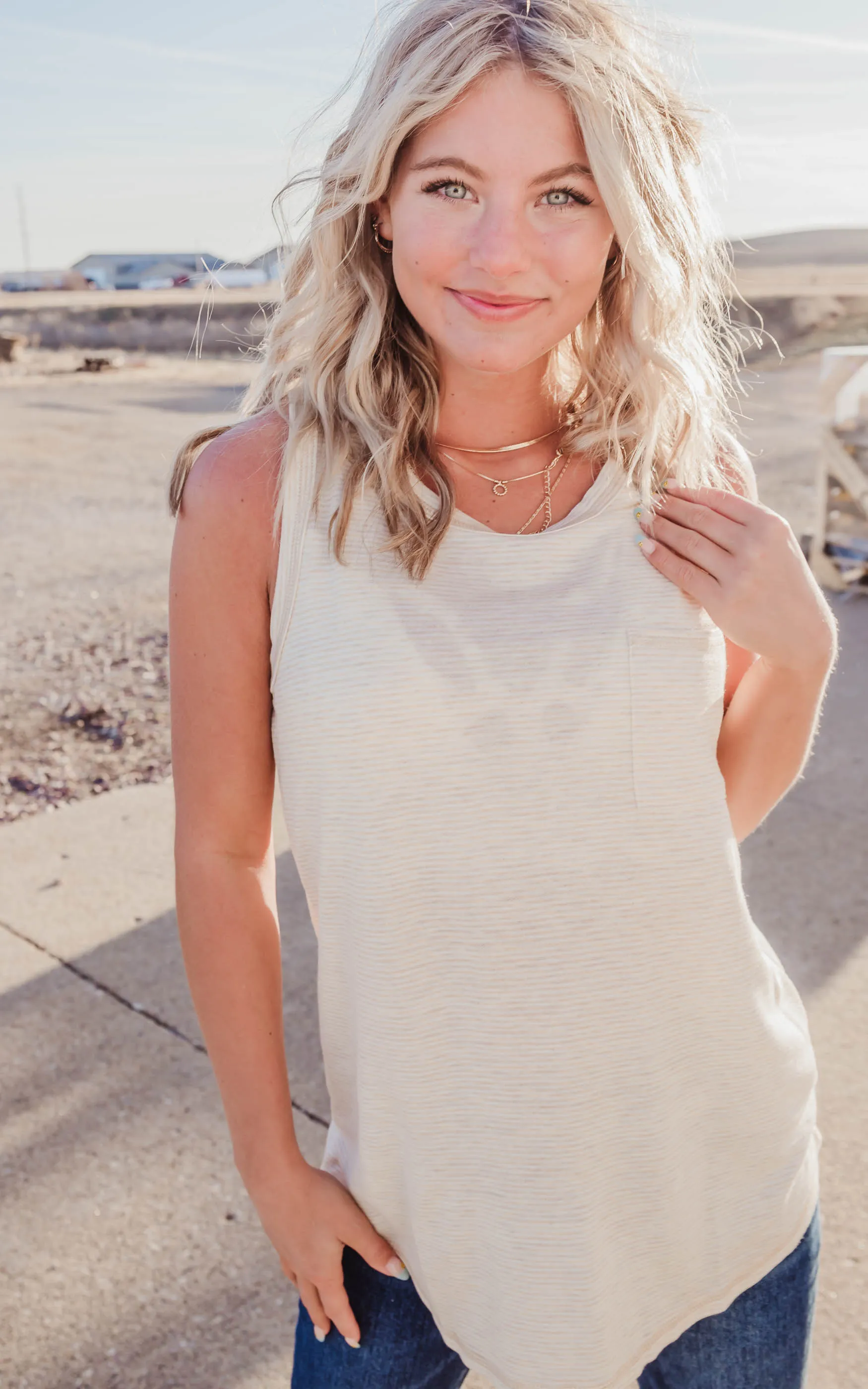 Striped Tank Top - Final Sale