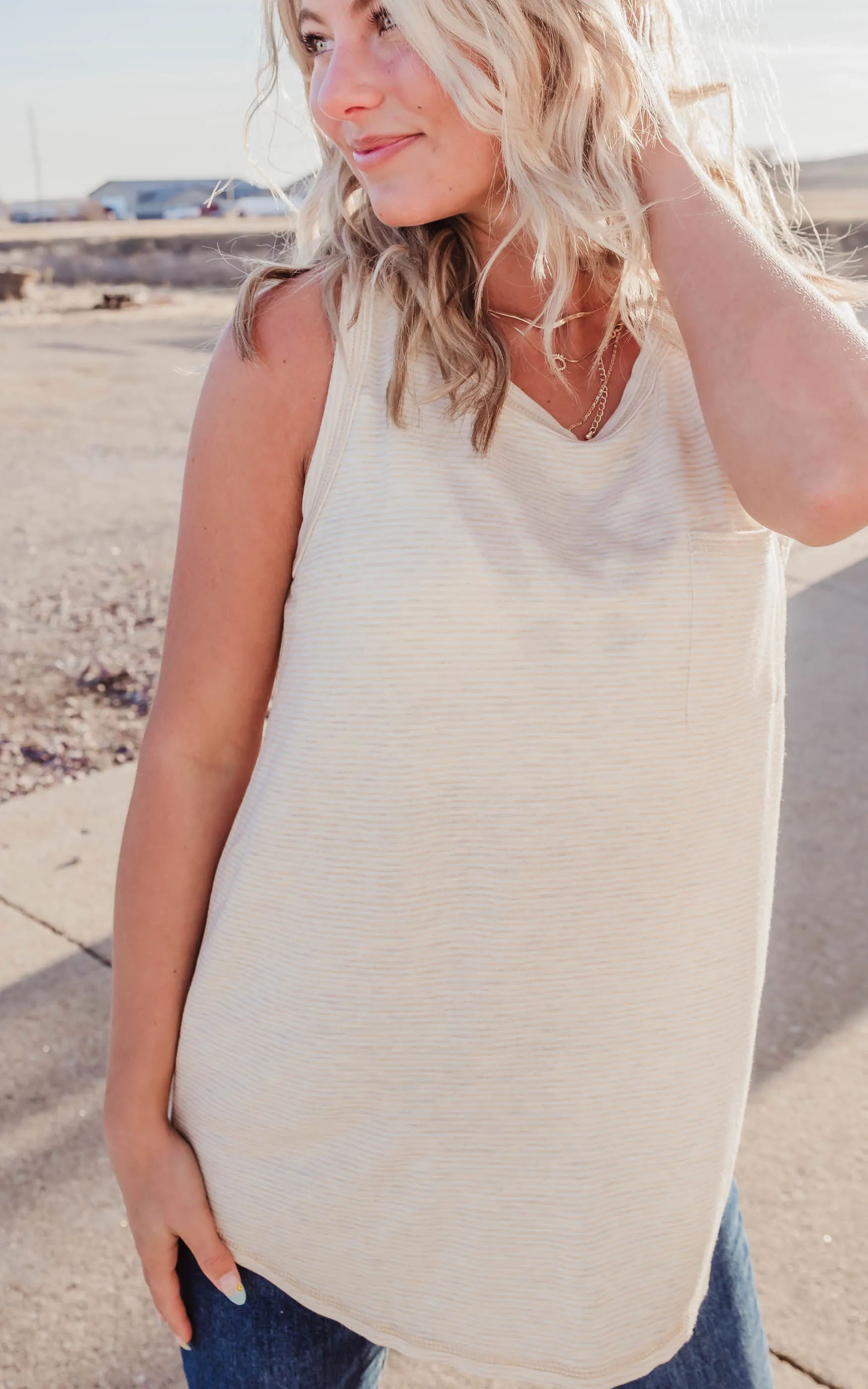 Striped Tank Top - Final Sale