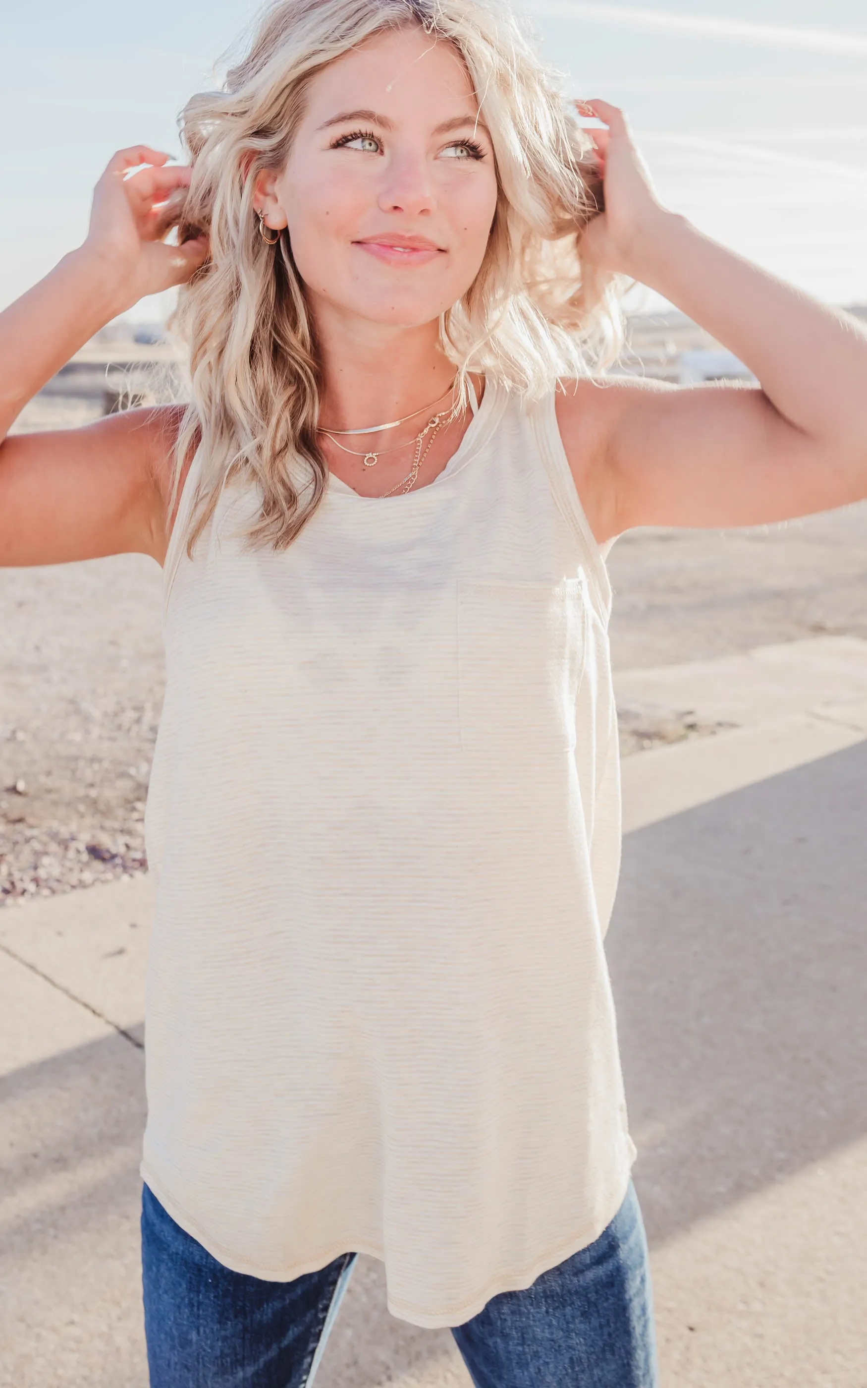 Striped Tank Top - Final Sale