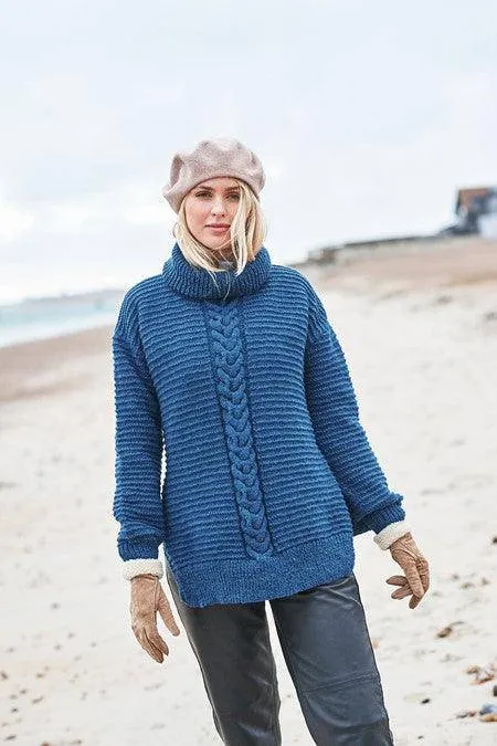 Stylecraft - Highland Heathers DK - 9863 Round & Polo Neck Sweaters