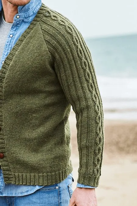 Stylecraft - Highland Heathers DK - 9866 Mens Cardigans
