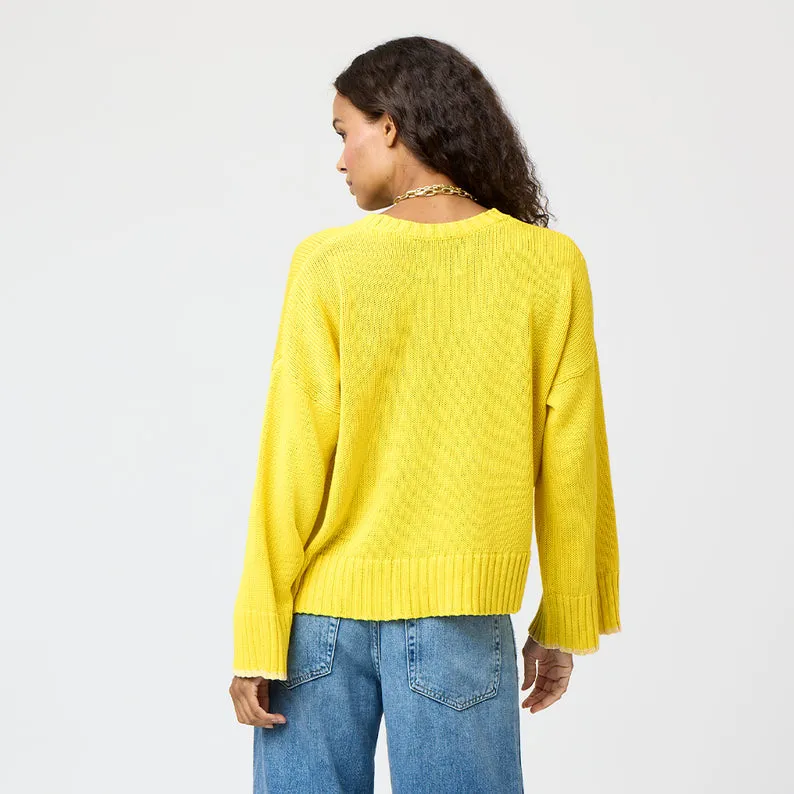 Summer Sweater - Sunshine Yellow