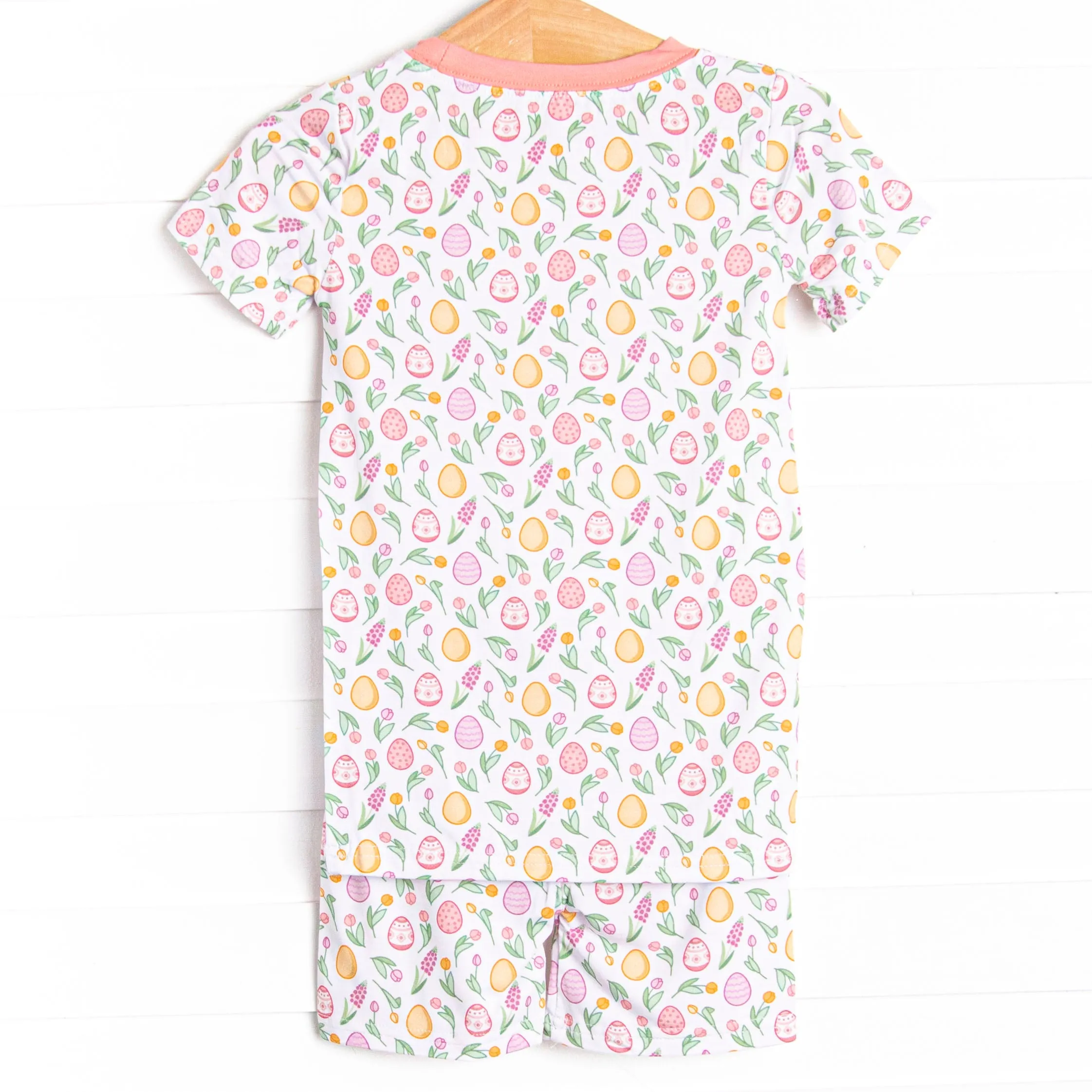 Sunday Sunshine Bamboo Pajama Short Set, Pink