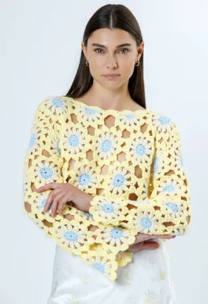 Sunshine Crochet Summer Sweater