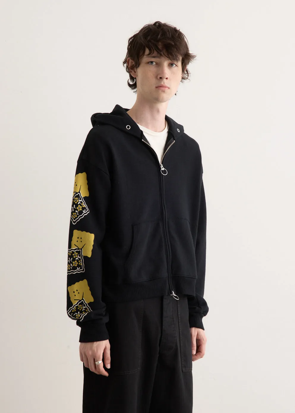 SWT Knit ZIP-UP GYM Parka (PECKISH RAINBOWY)