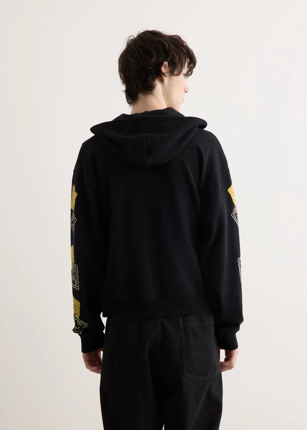 SWT Knit ZIP-UP GYM Parka (PECKISH RAINBOWY)