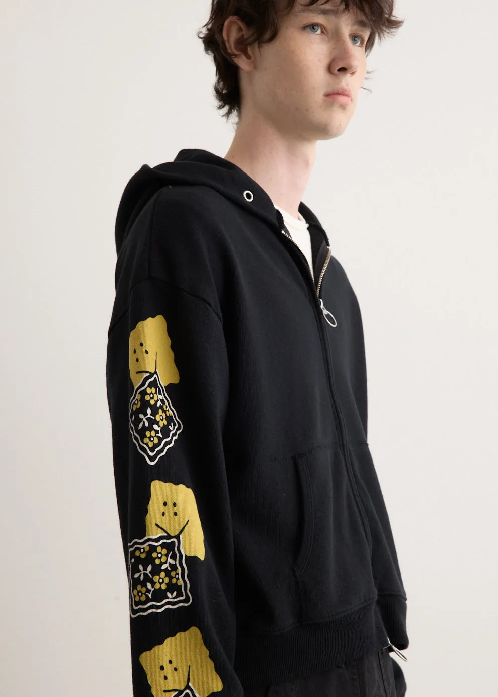 SWT Knit ZIP-UP GYM Parka (PECKISH RAINBOWY)