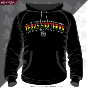 Texas Southern | RASTA Black Unisex Hoodie (**)