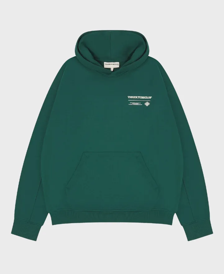 The Couture Club Multi Graphic Hoodie Green