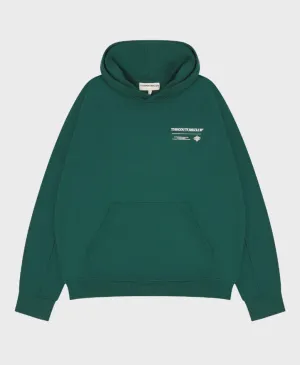 The Couture Club Multi Graphic Hoodie Green