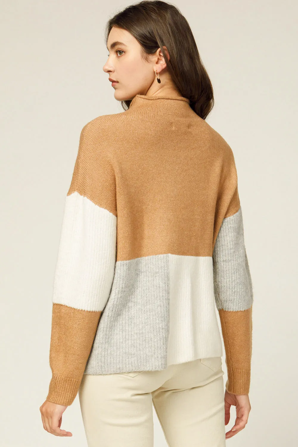 This Is Autumn Colorblock Sweater - FINAL SALE