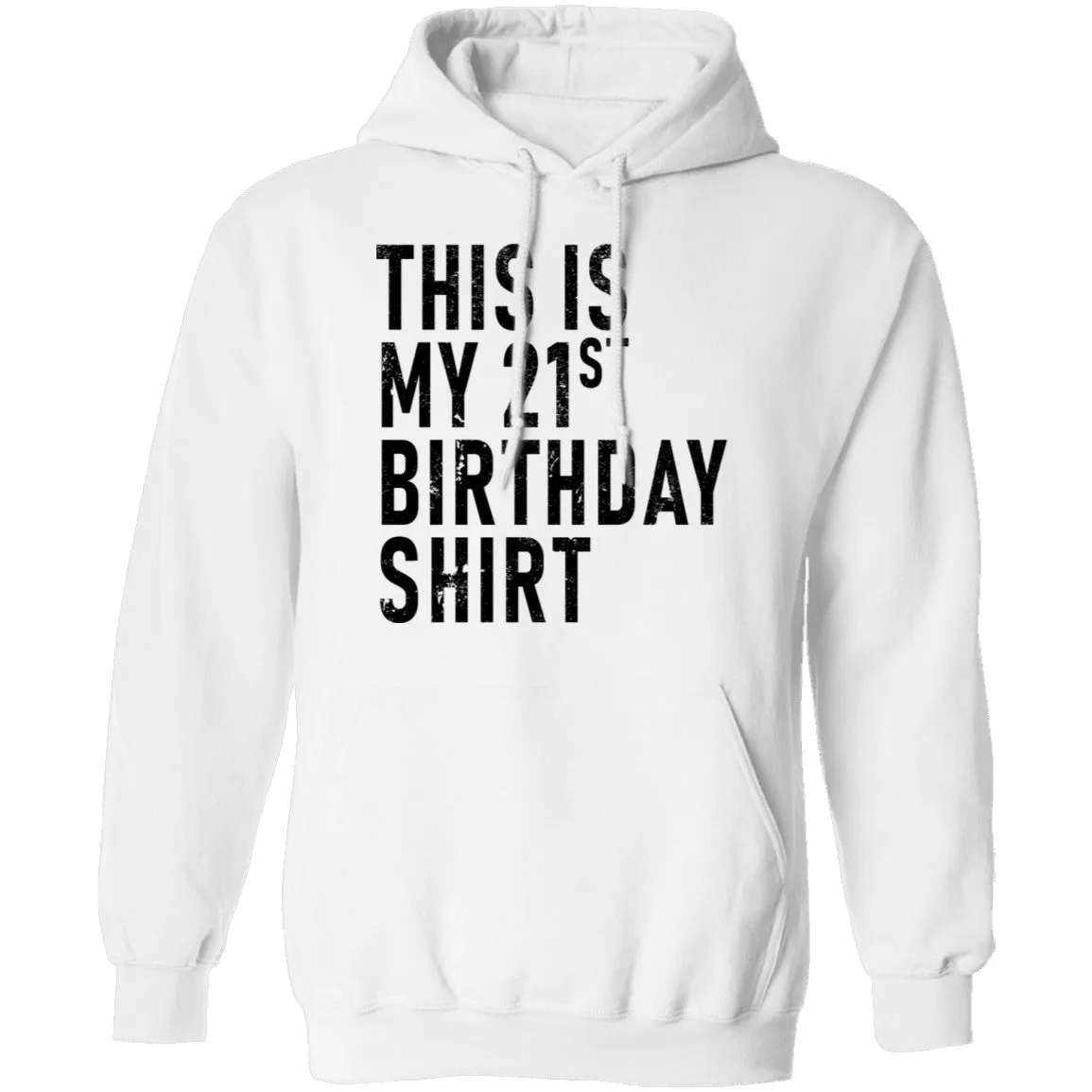 This Is My 21th Birthday Shirt T-Shirt