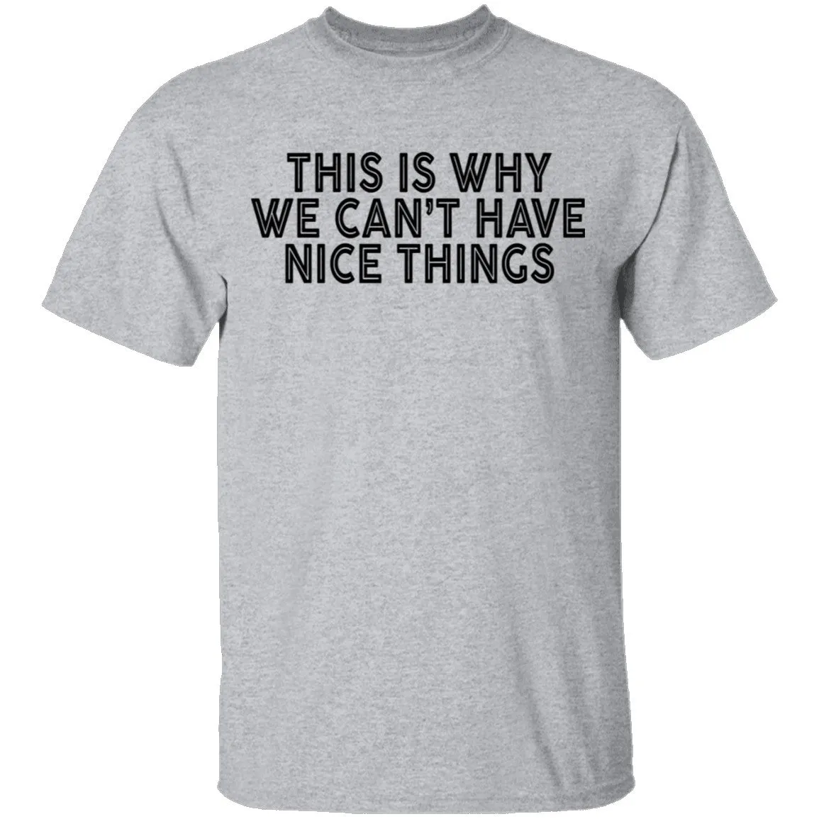 This Is Why We Can't Have Nice Things T-Shirt