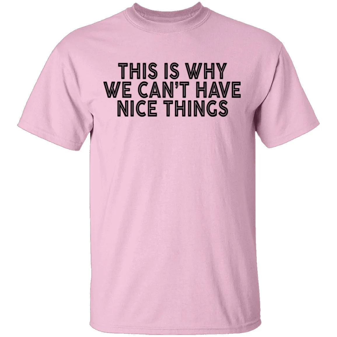 This Is Why We Can't Have Nice Things T-Shirt