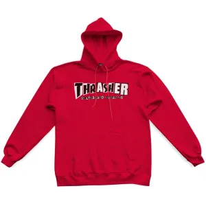 Thrasher - X Baker Hoodie Red