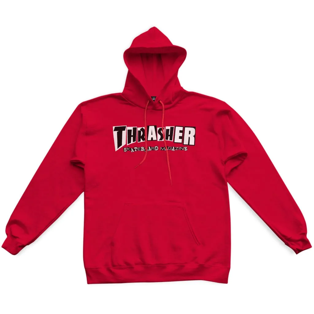 Thrasher - X Baker Hoodie Red