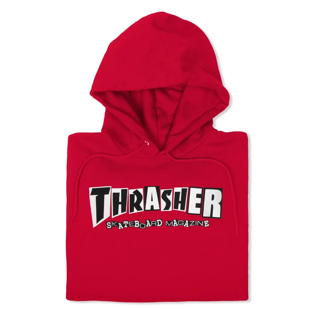 Thrasher - X Baker Hoodie Red
