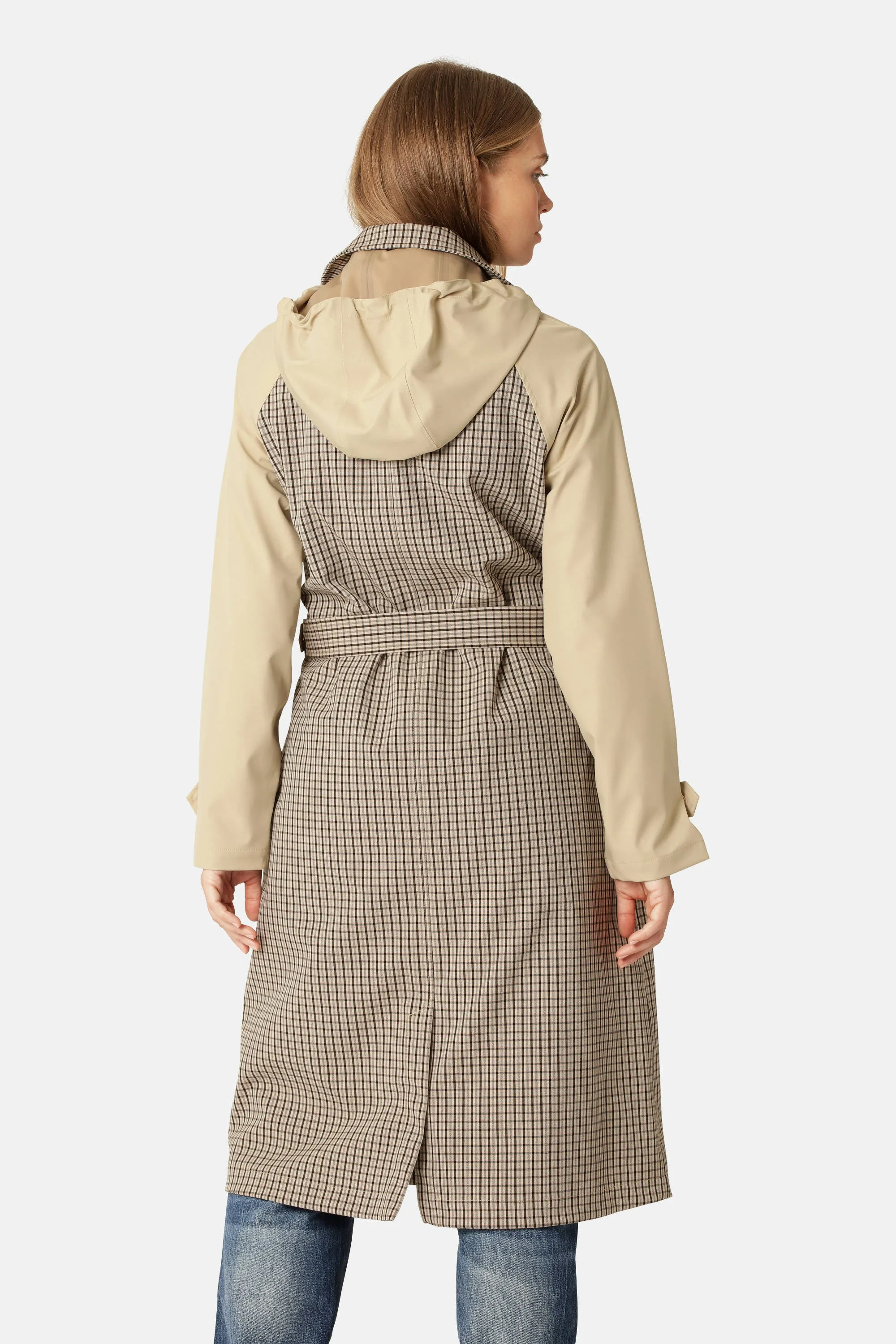 Trench Regnrock - White Pepper