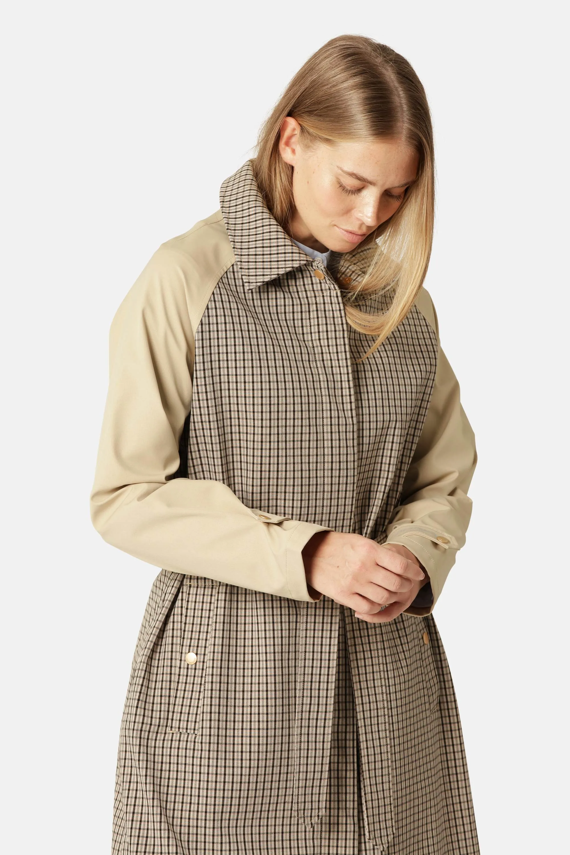 Trench Regnrock - White Pepper