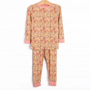 Unbe-leaf-able Bamboo Pajama Set, Yellow