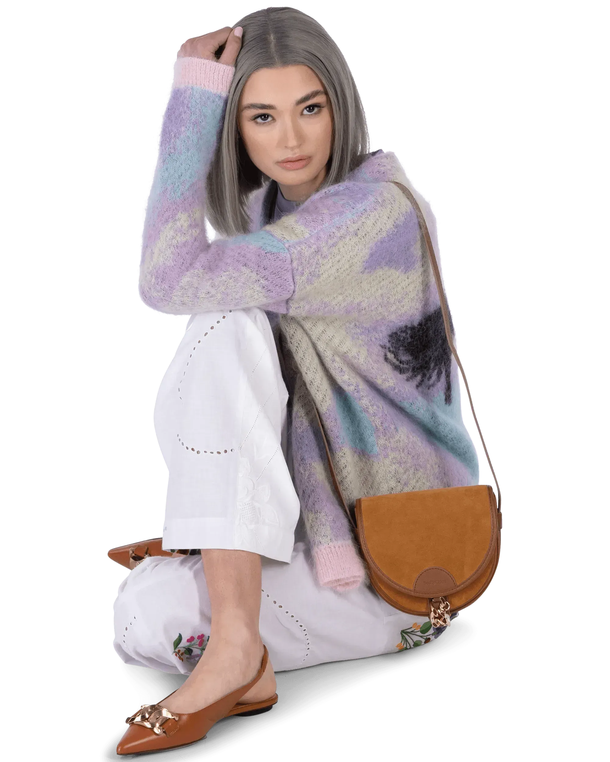 Unicorn Jacquard Cardigan