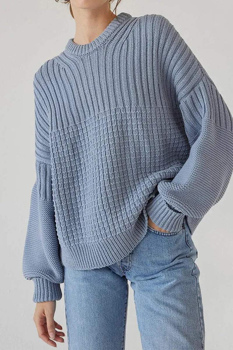 UR3339 Sweater and Knit Shorts Set