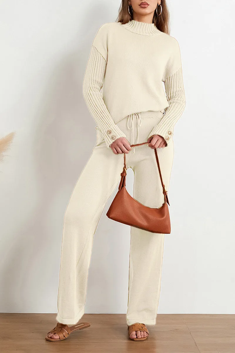 UR3361 Sweater and Knit Pants Set