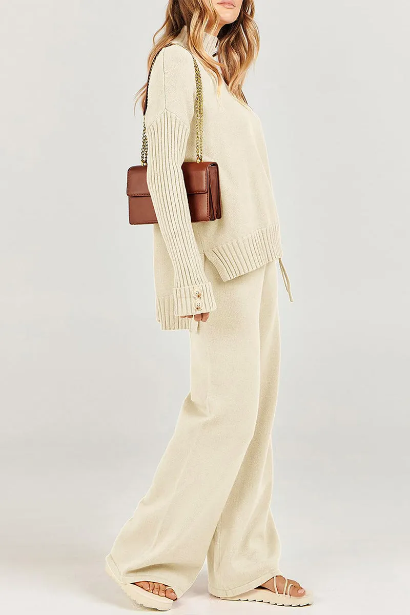 UR3361 Sweater and Knit Pants Set