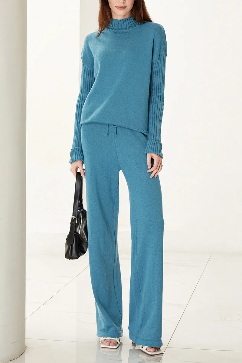 UR3361 Sweater and Knit Pants Set