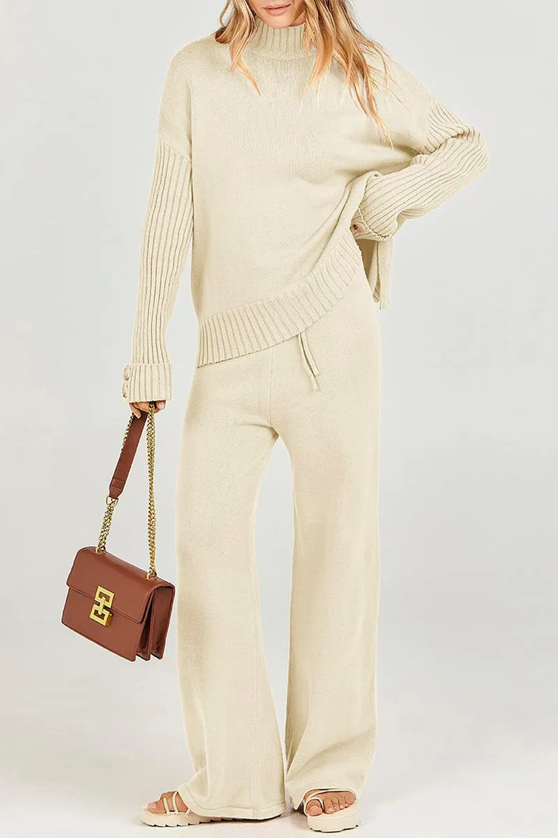 UR3361 Sweater and Knit Pants Set