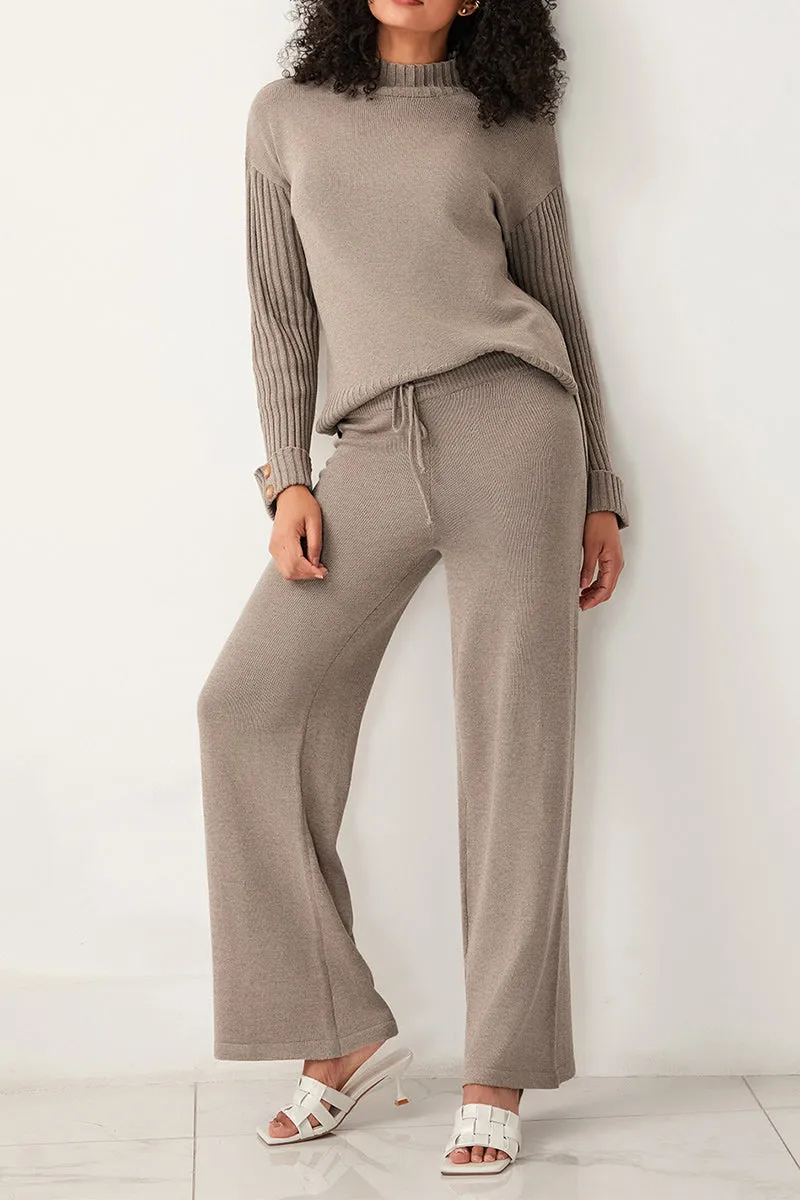 UR3361 Sweater and Knit Pants Set