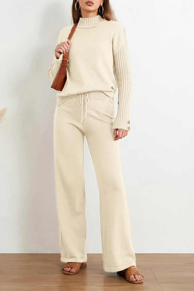 UR3361 Sweater and Knit Pants Set